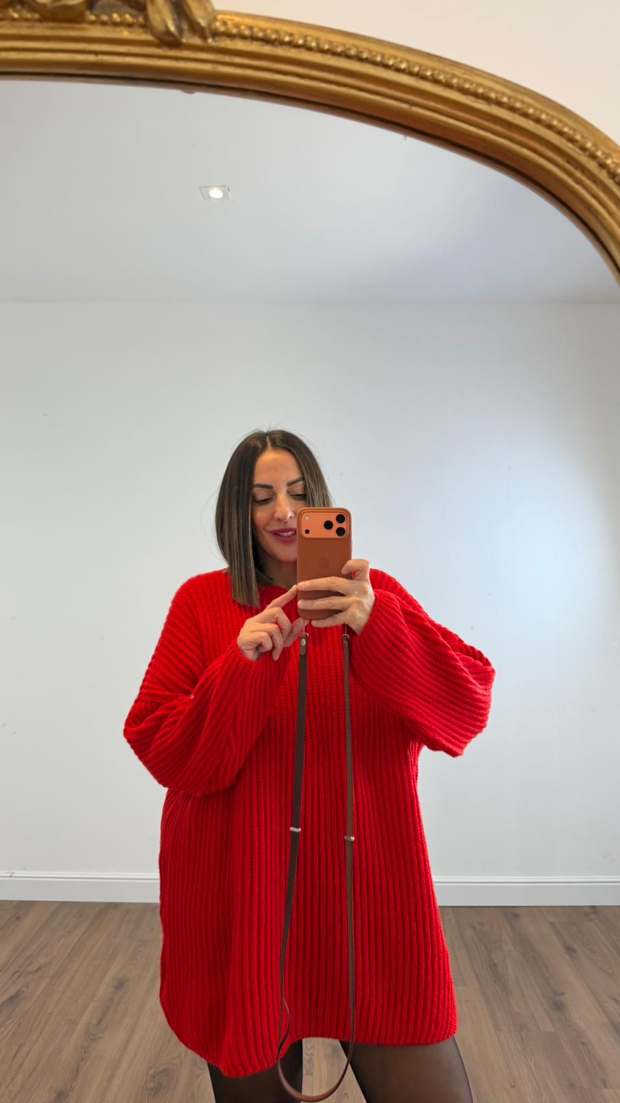 MAXI MAGLIONE CLELIA J25818 NEW