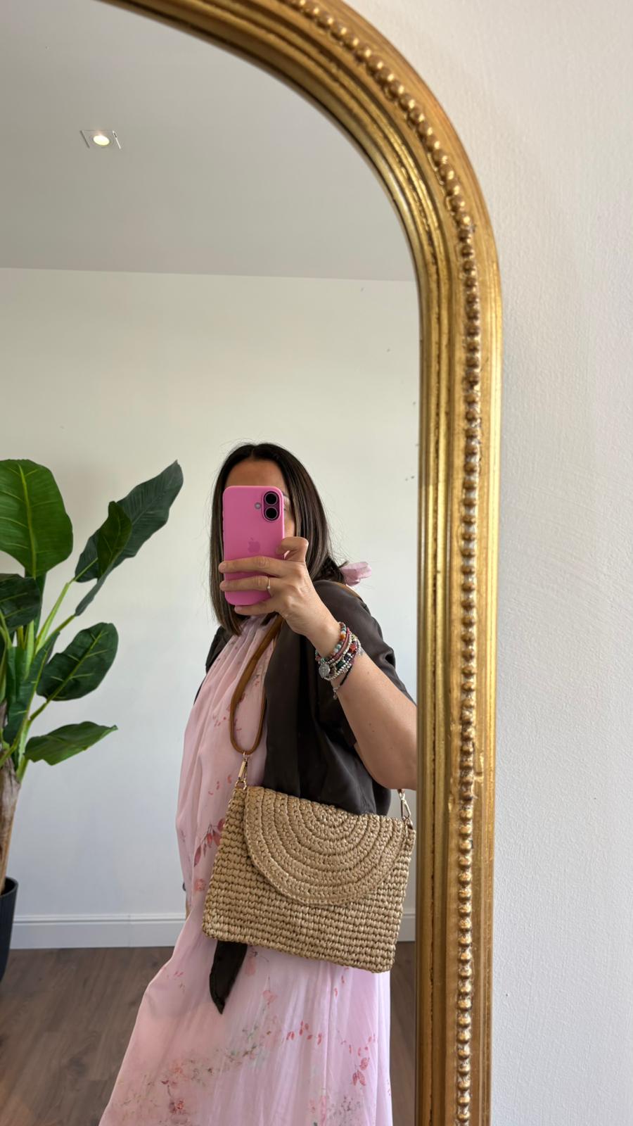 BORSA RAFFIA B9320 NEW