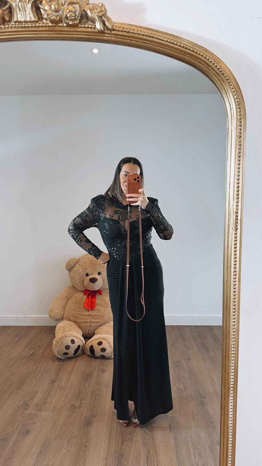 ABITO LUNGO GIADA 7636