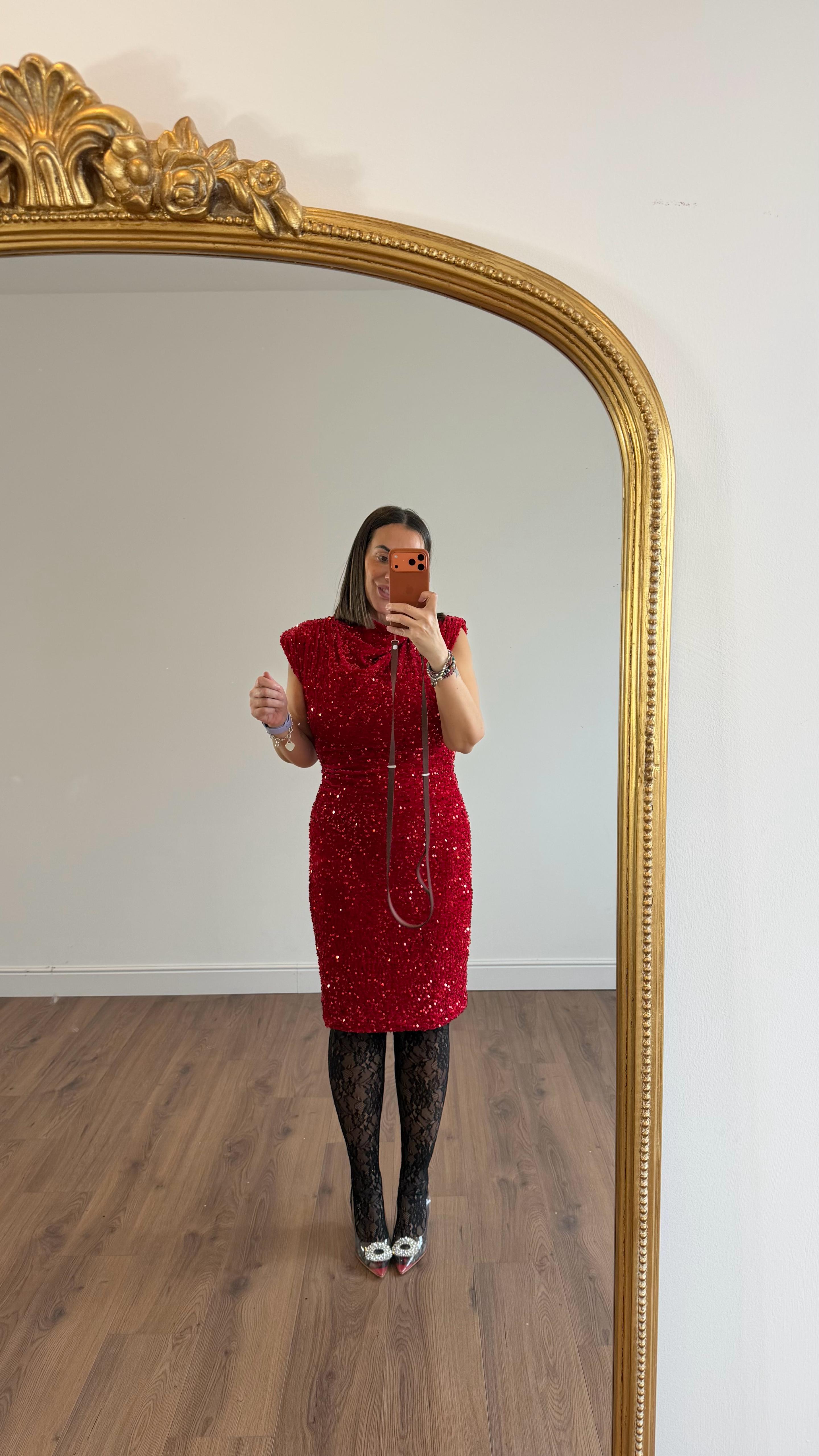 ABITO PAILLETTES LUCE HP7802 NEW