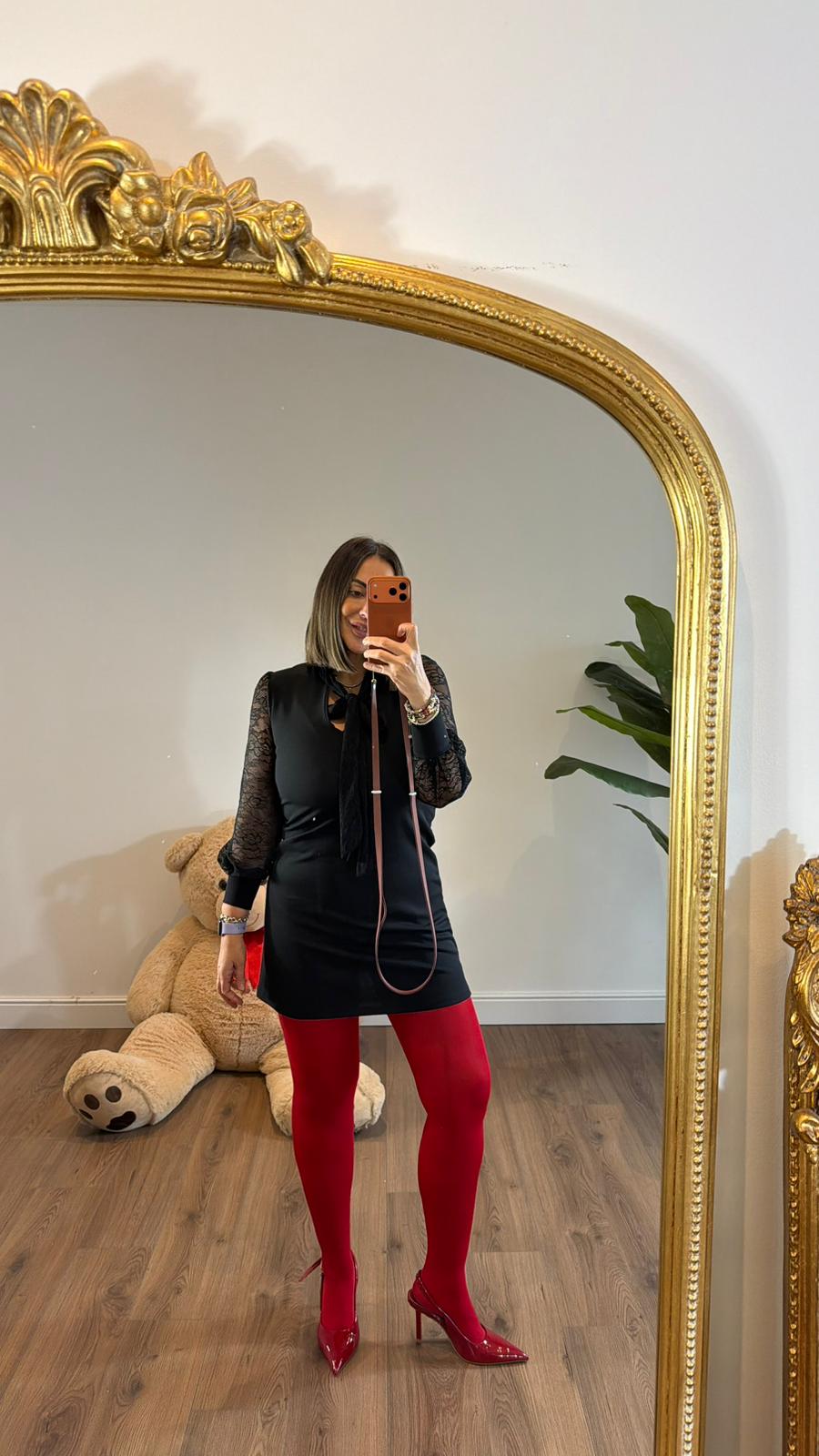 ABITO MANICHE PIZZO 943208 NEW