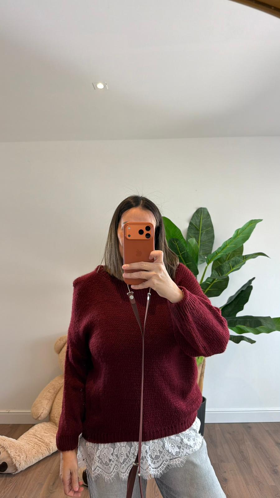 MAGLIONE CON PIZZO 3010 NEW