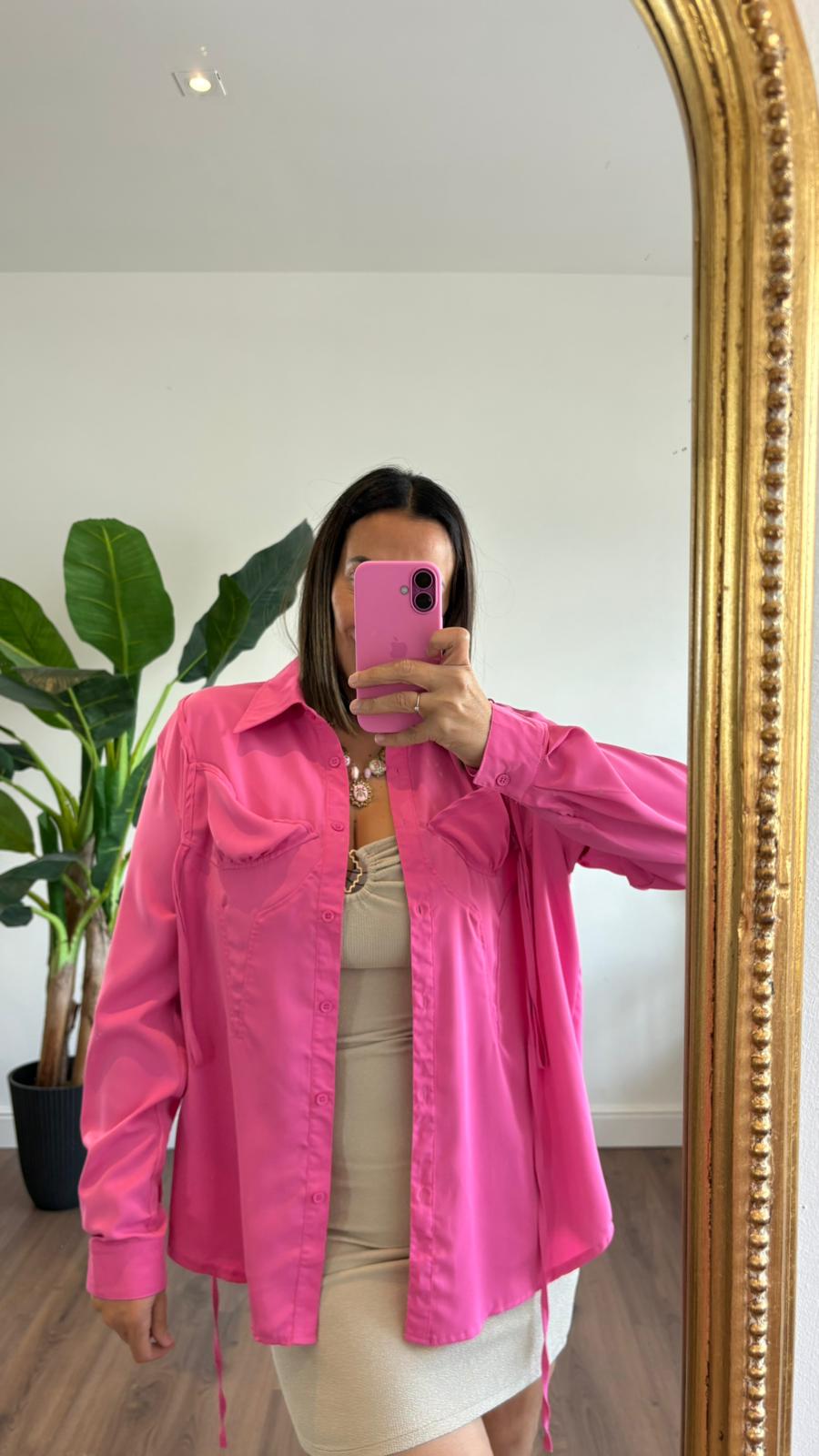 CAMICIA FUCSIA 11564 NEW