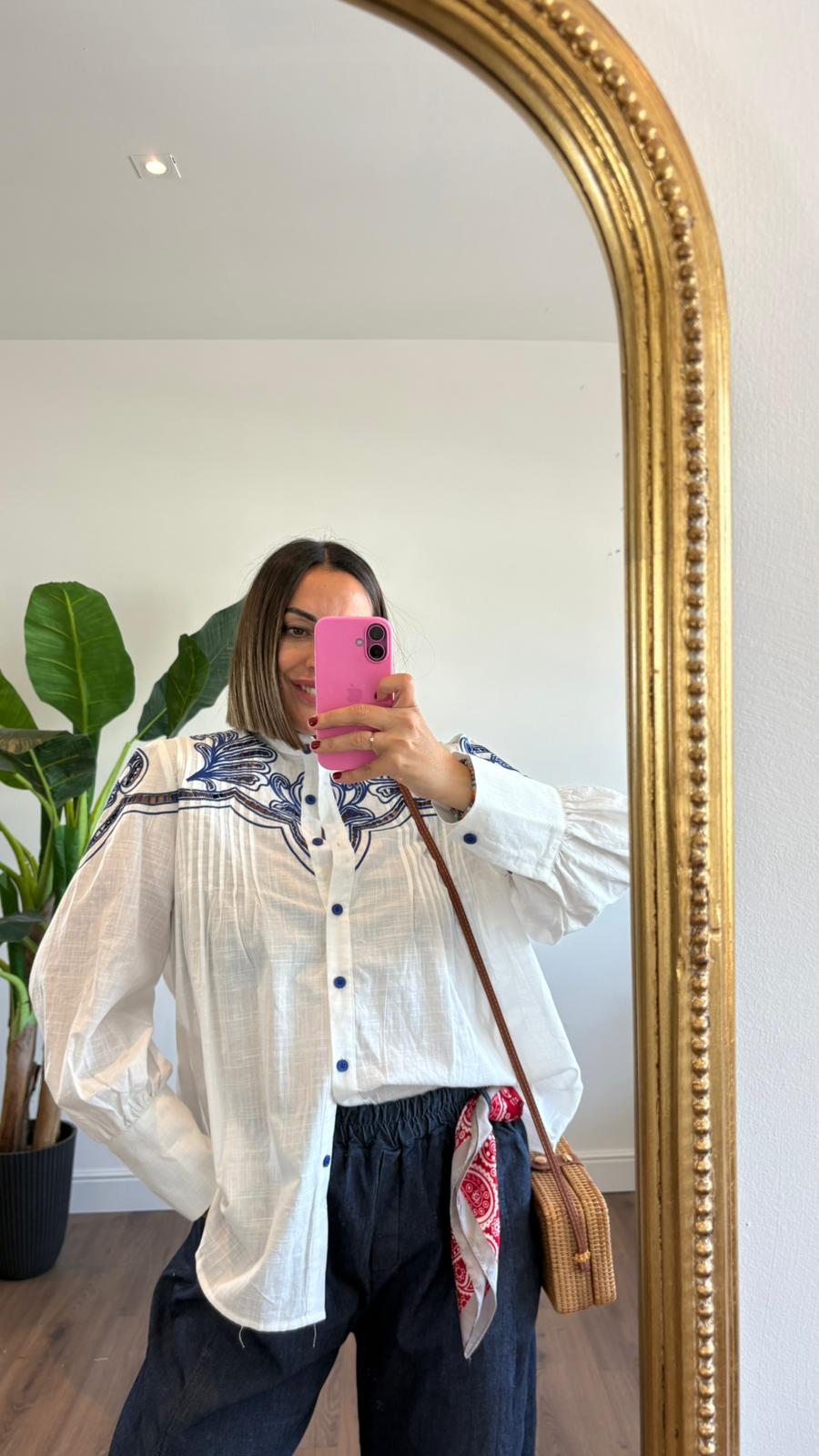 CAMICIA RICAMI 237 NEW
