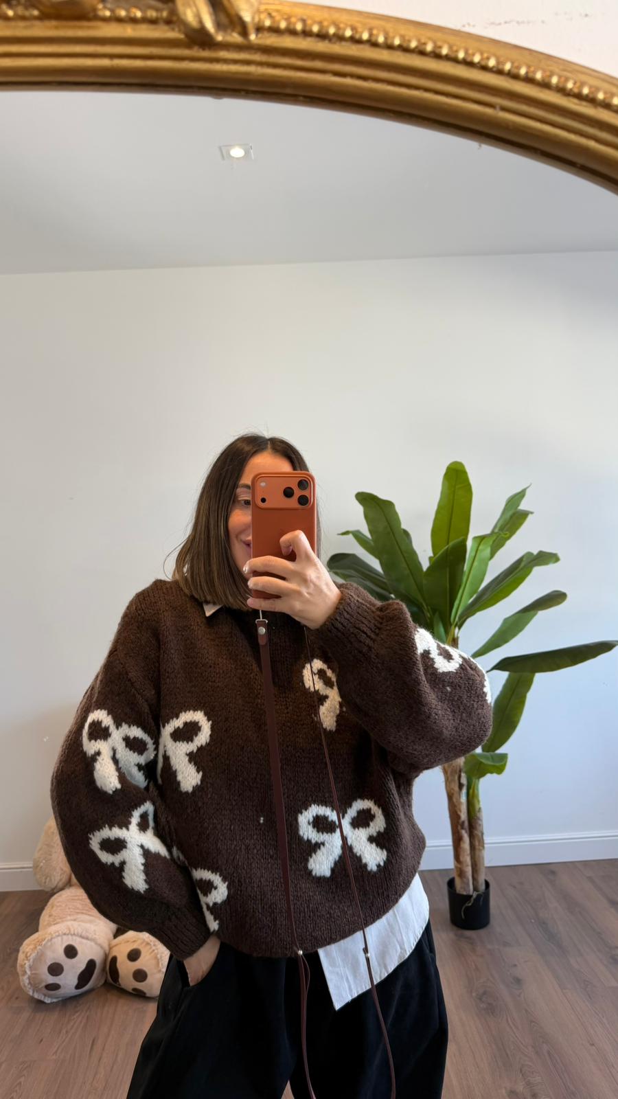 MAGLIONE CON FIOCCHI 25007 NEW