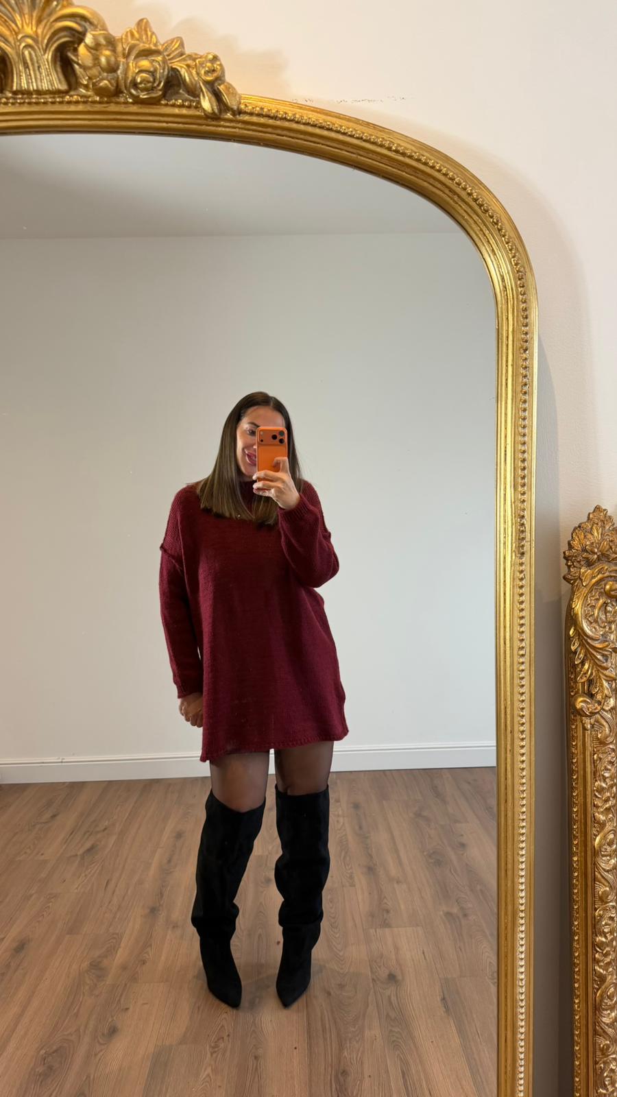 MAXI MAGLIONE/ ABITO 1583 NEW