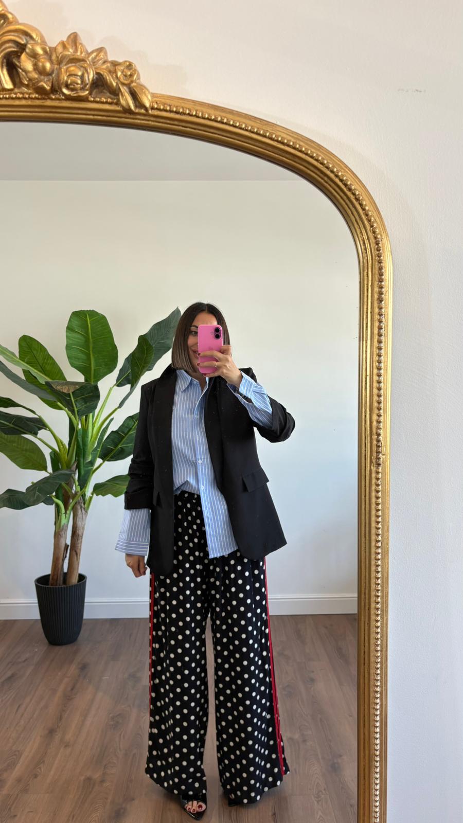 PANTALONE POIS 260458 NEW