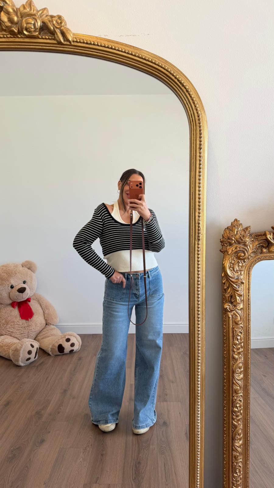 JEANS A PALAZZO T27 NEW