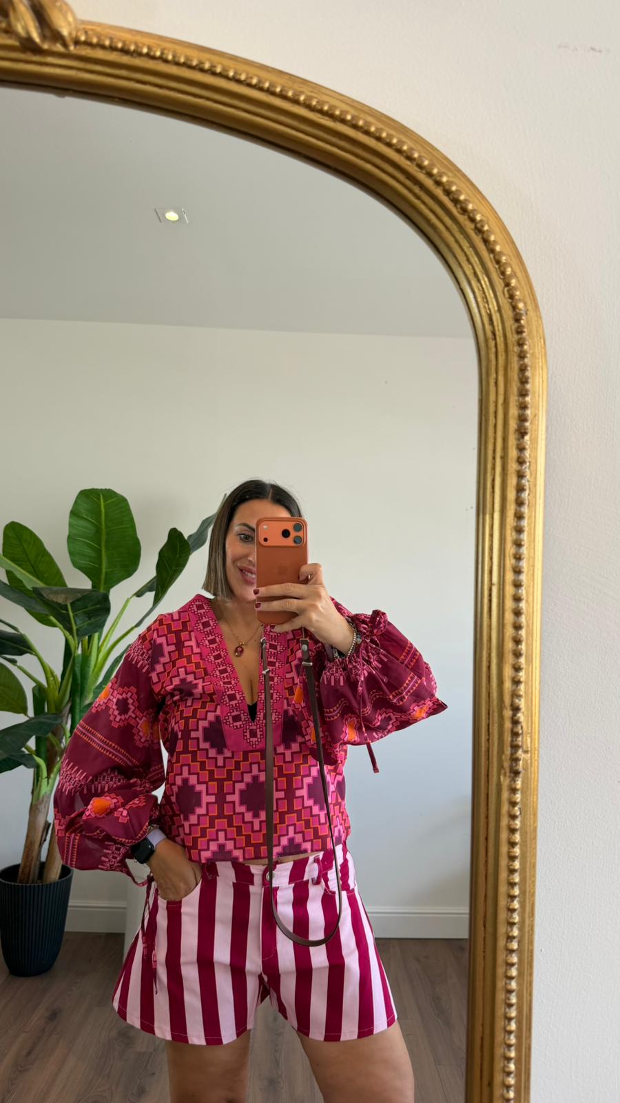 PANTALONCINO A RIGHE 35589 NEW