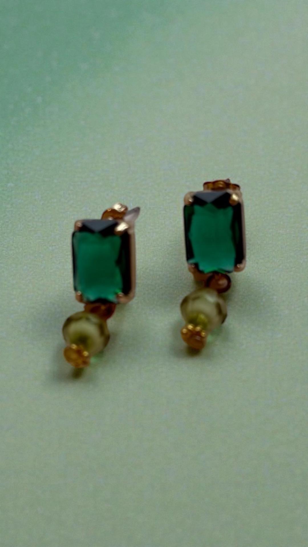 ORECCHINI SMERALDO NEW
