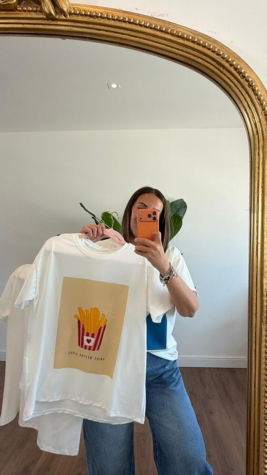 T-SHIRT PATATINE FRITTE 17054-64 NEW