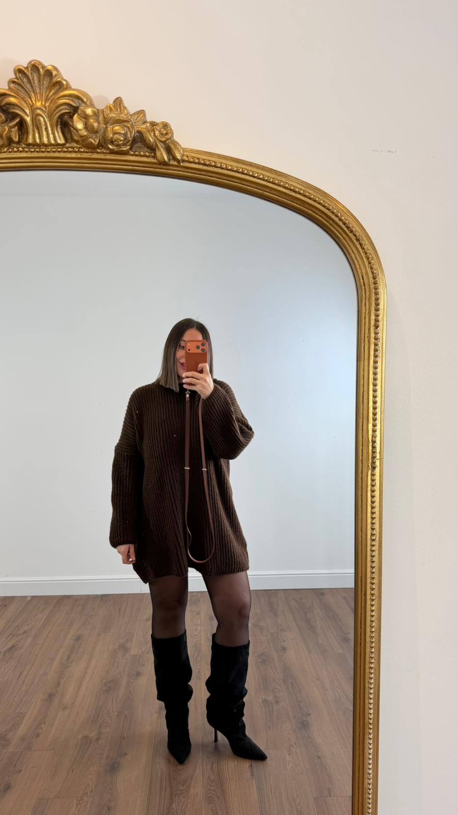 MAXI MAGLIONE CLELIA J25818 NEW