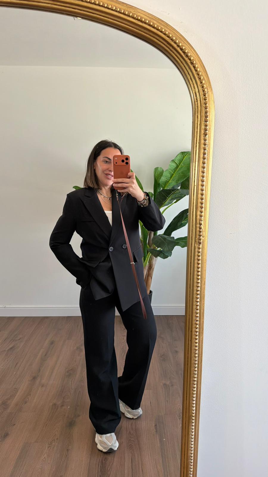 PANTALONE A PALAZZO 3715 NEW