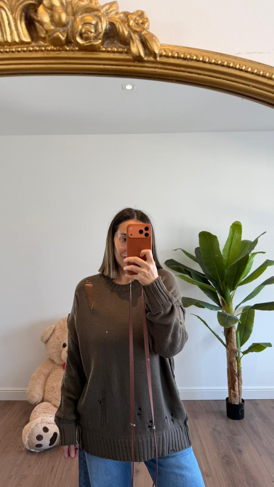 MAGLIONE CUT OUT PL12310 NEW