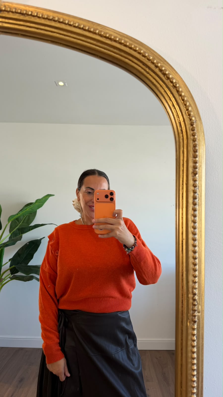 MAGLIONCINO ARANCIO HAVE ONE R061 NEW