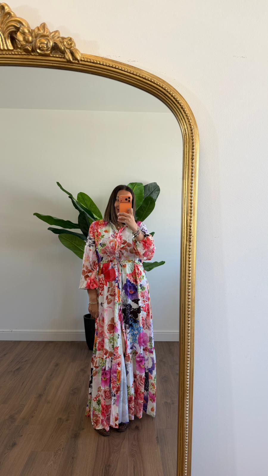 ABITO FLORES 12767 NEW