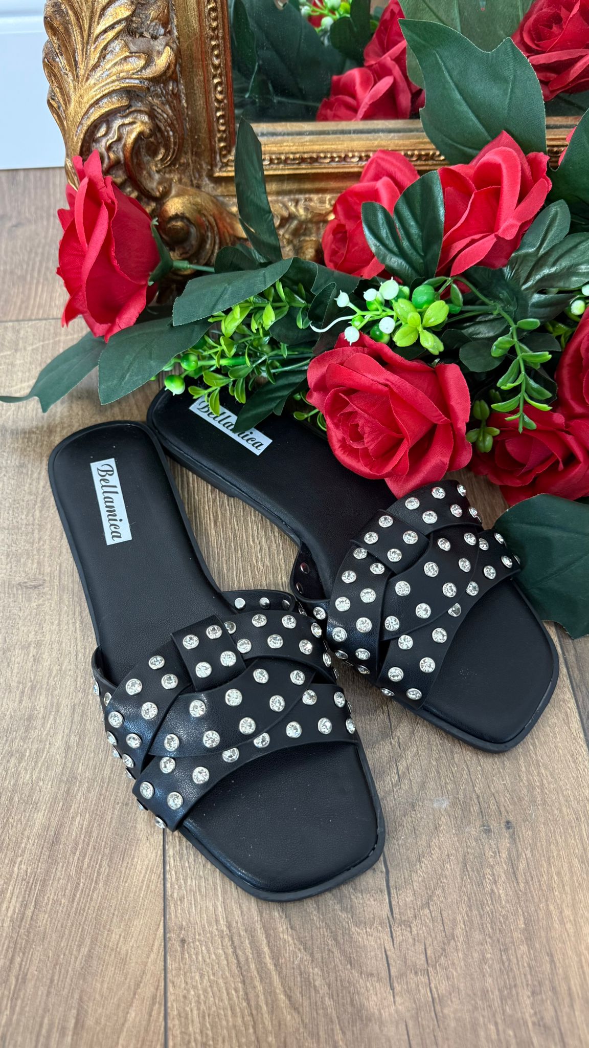 CIABATTINA STRASS H6007 NEW