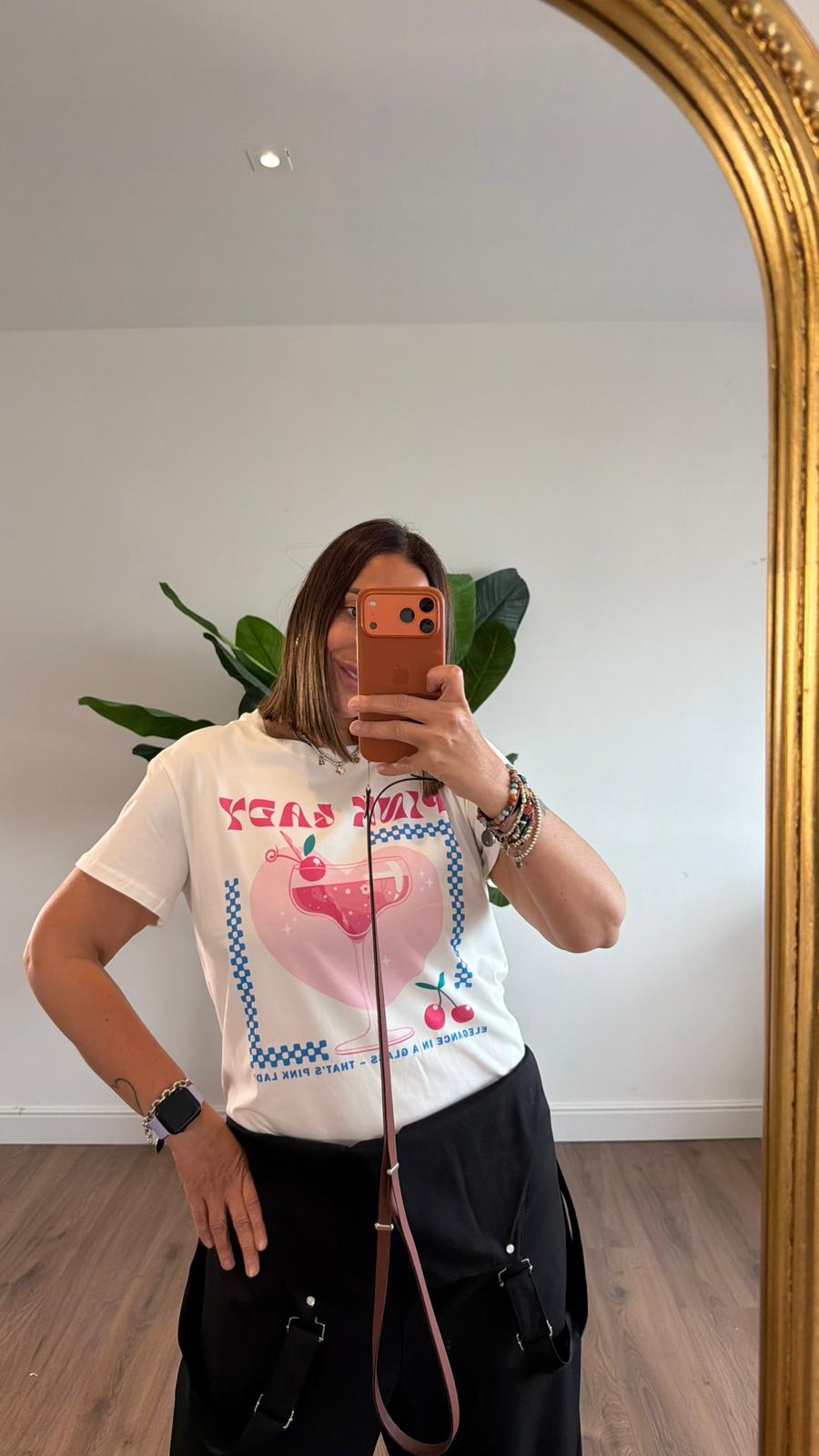 T-SHIRT PINK LADY 26188 NEW