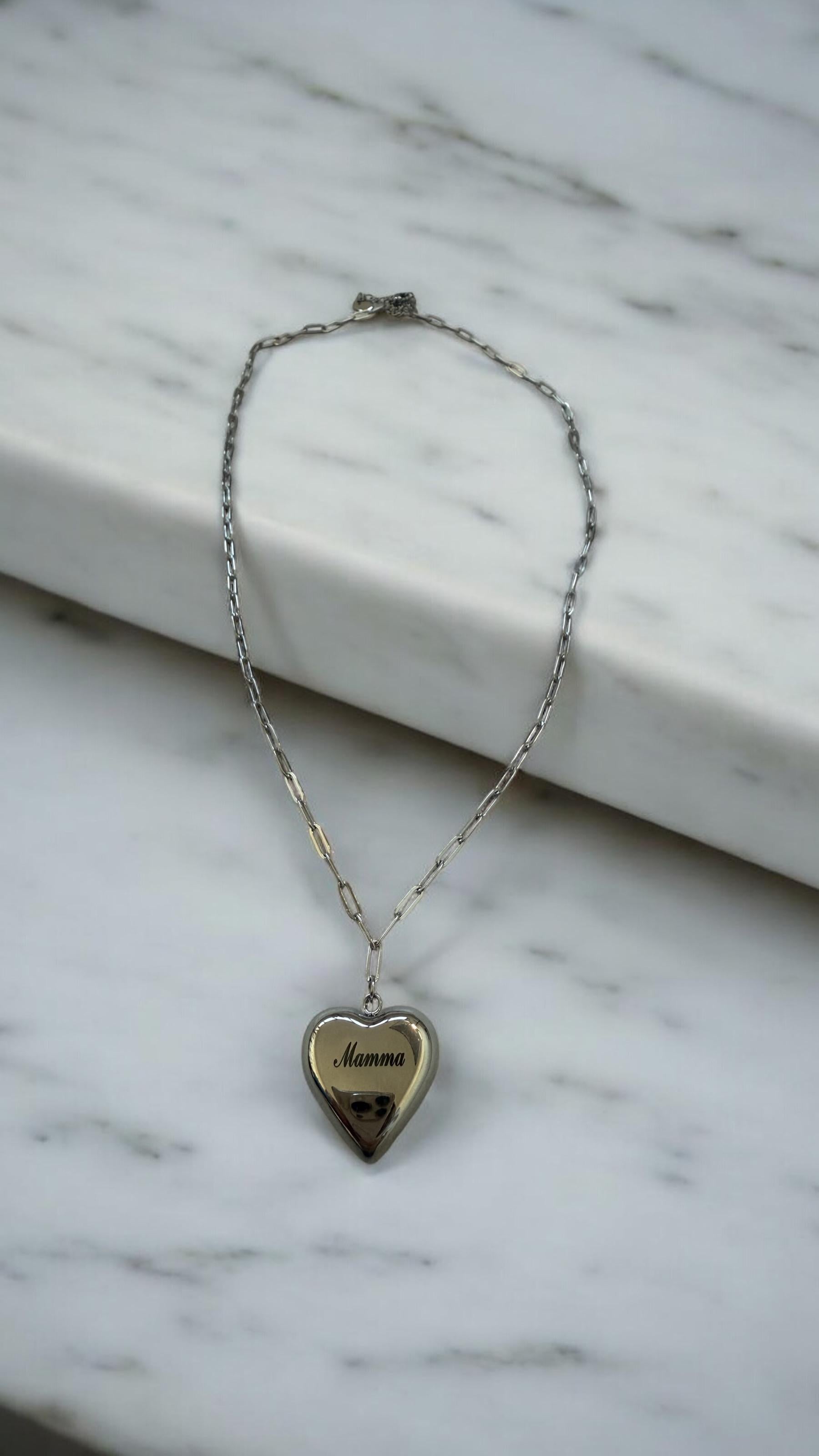 COLLANA SCRITTA MAMMA NEW