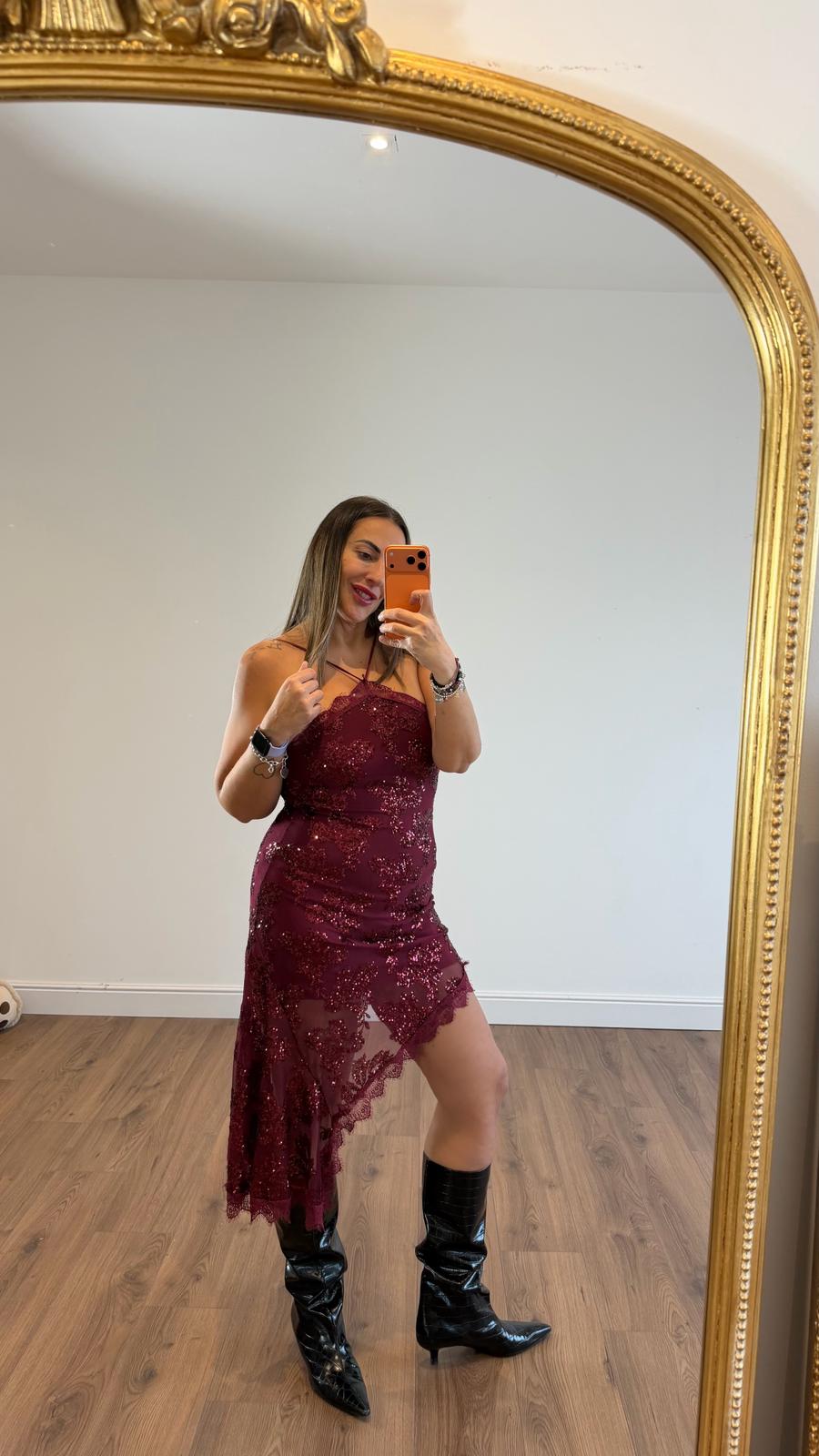 ABITO/TOP PAILLETTES 27623 NEW