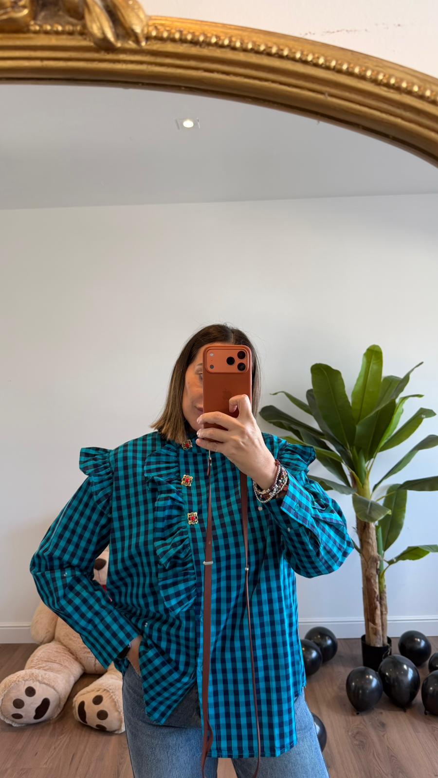 CAMICETTA A QUADRI H7768 NEW