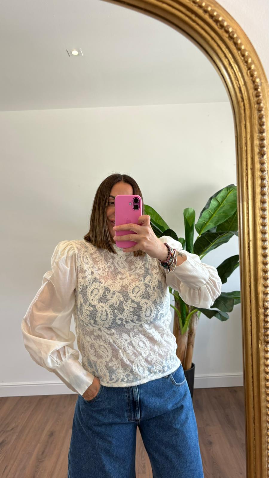 TOP RICAMATO VICOLO 1641 NEW