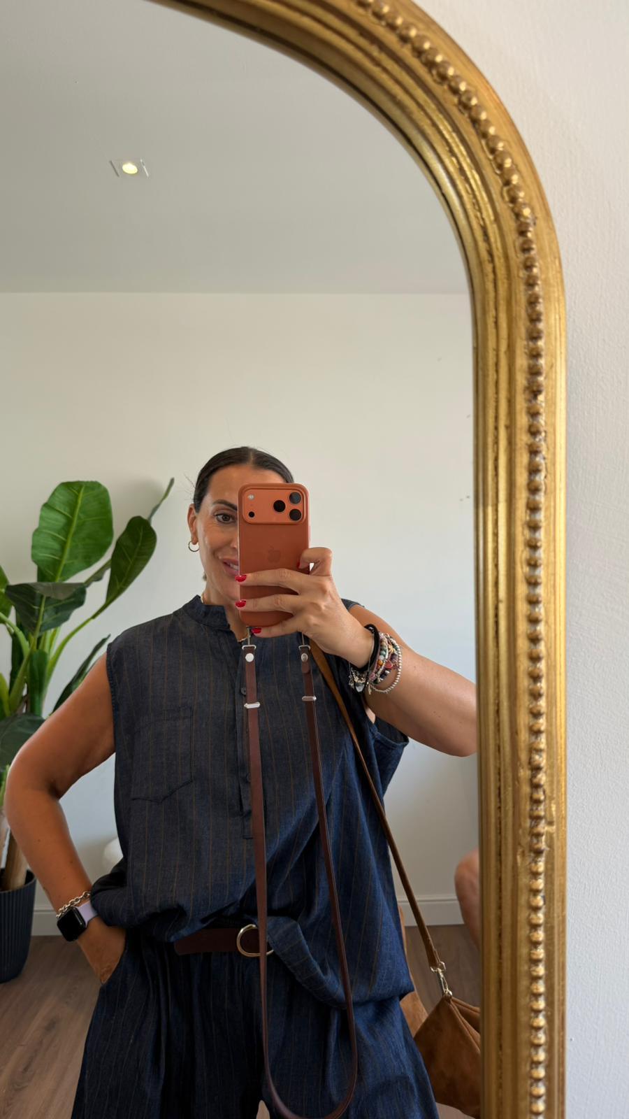 CAMICIA GESSATA DENIM 18531 NEW