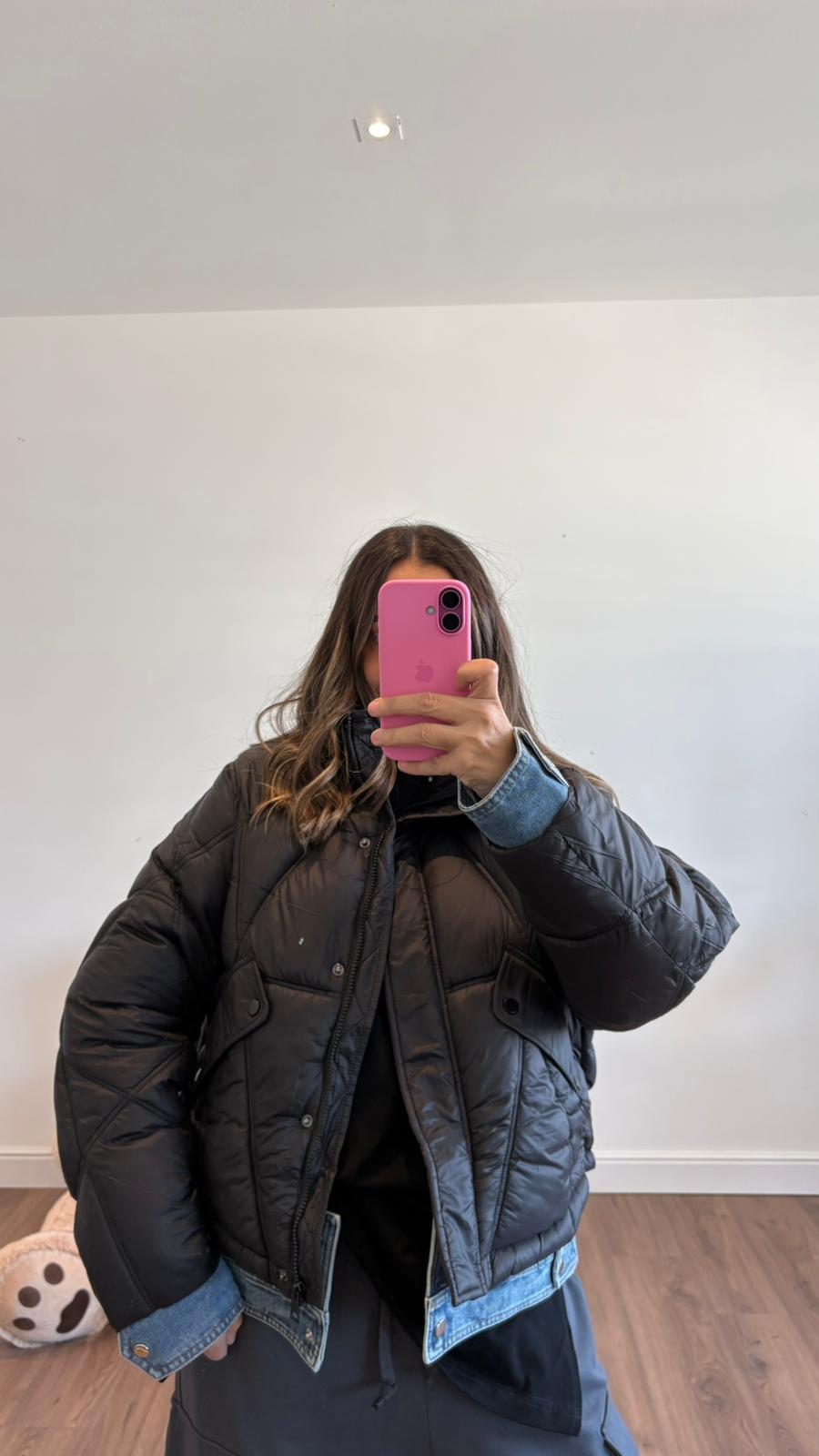 PIUMINO NERO W117 NEW