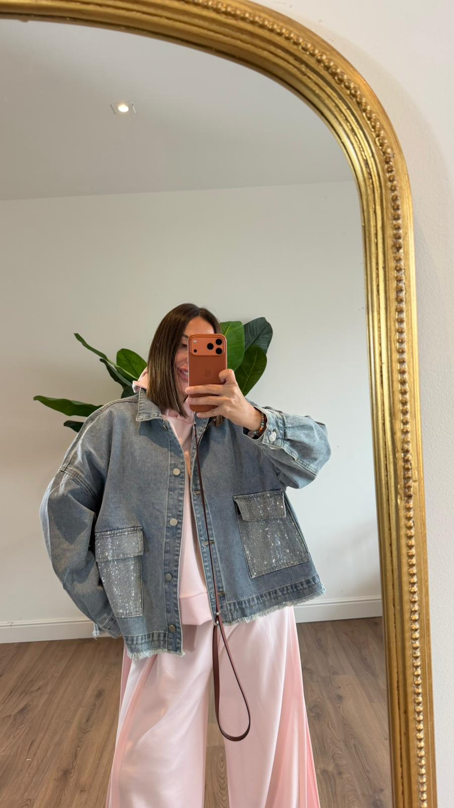 GIACCA JEANS STRASS 003 NEW