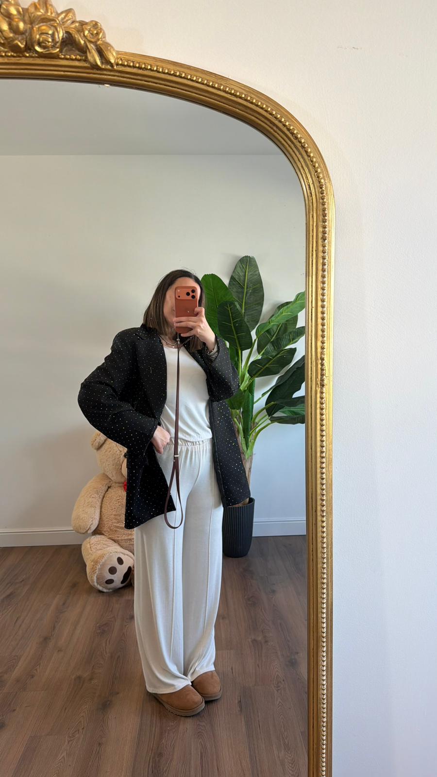 PANTALONE IN MAGLIA J1054 NEW