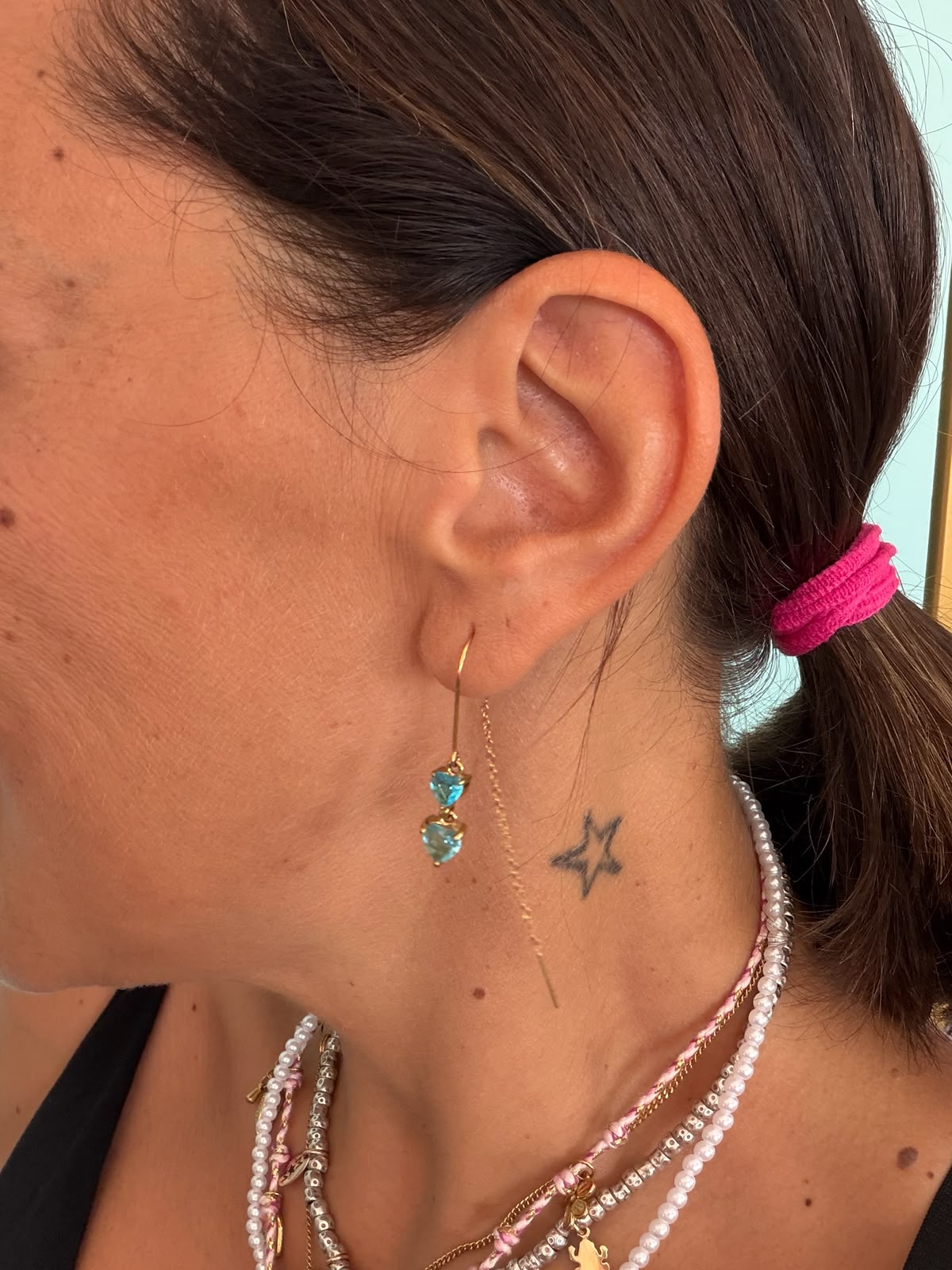 ORECCHINI CUORI PENDENTI NEW