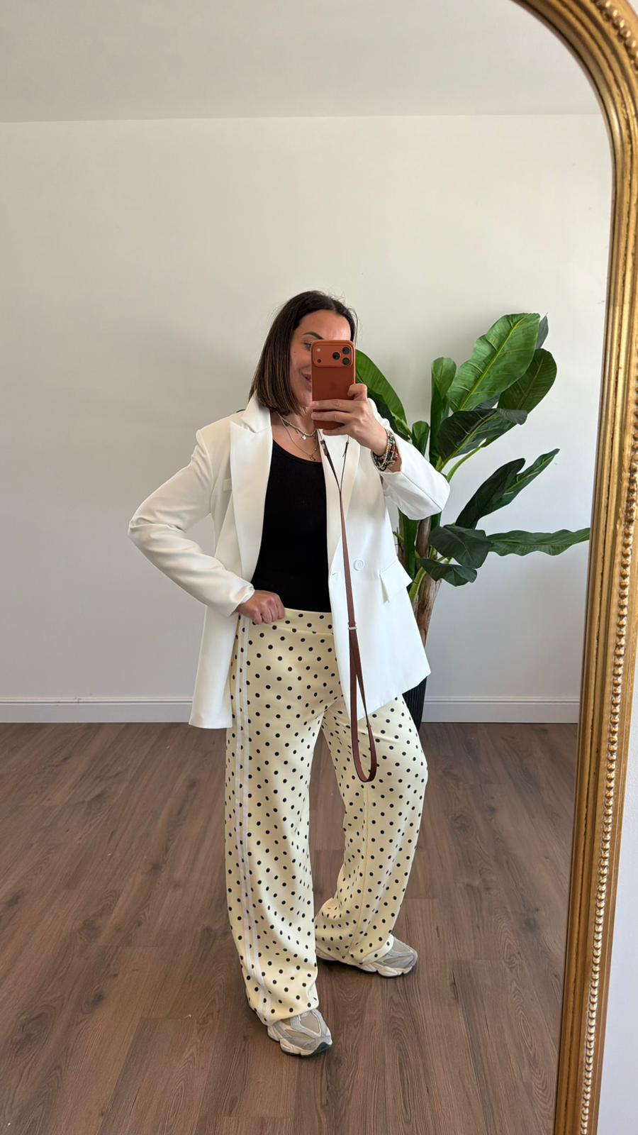 PANTALONE A POIS 1065 NEW