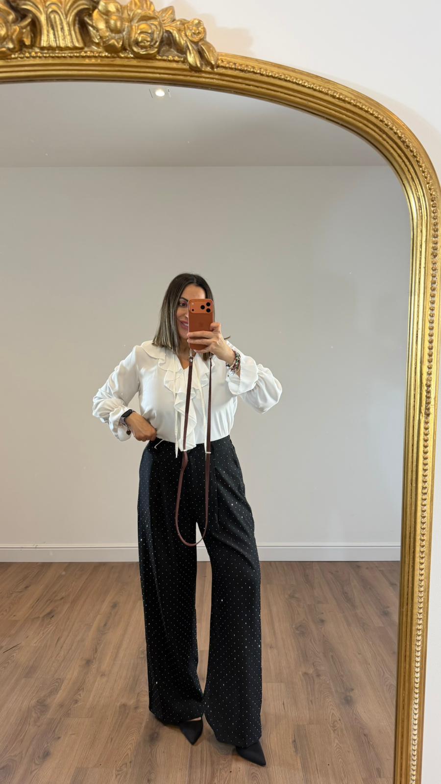 PANTALONI STRASS M12377 NEW