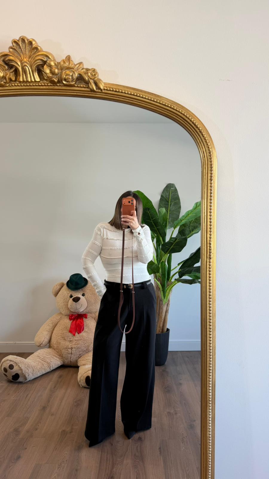 PANTALONE A PALAZZO 7719 NEW