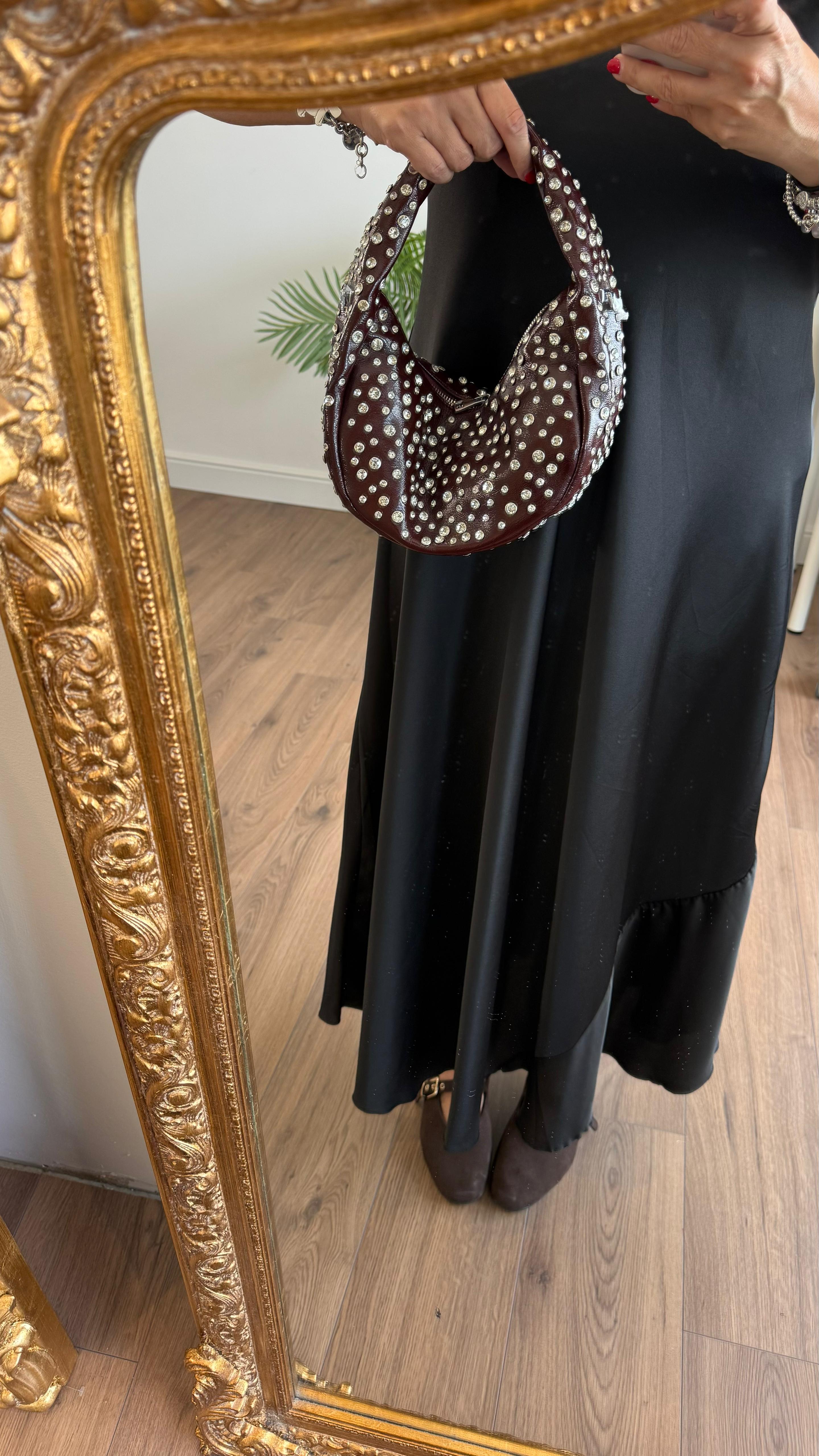 BORSA A MANO STRASS 5248 NEW