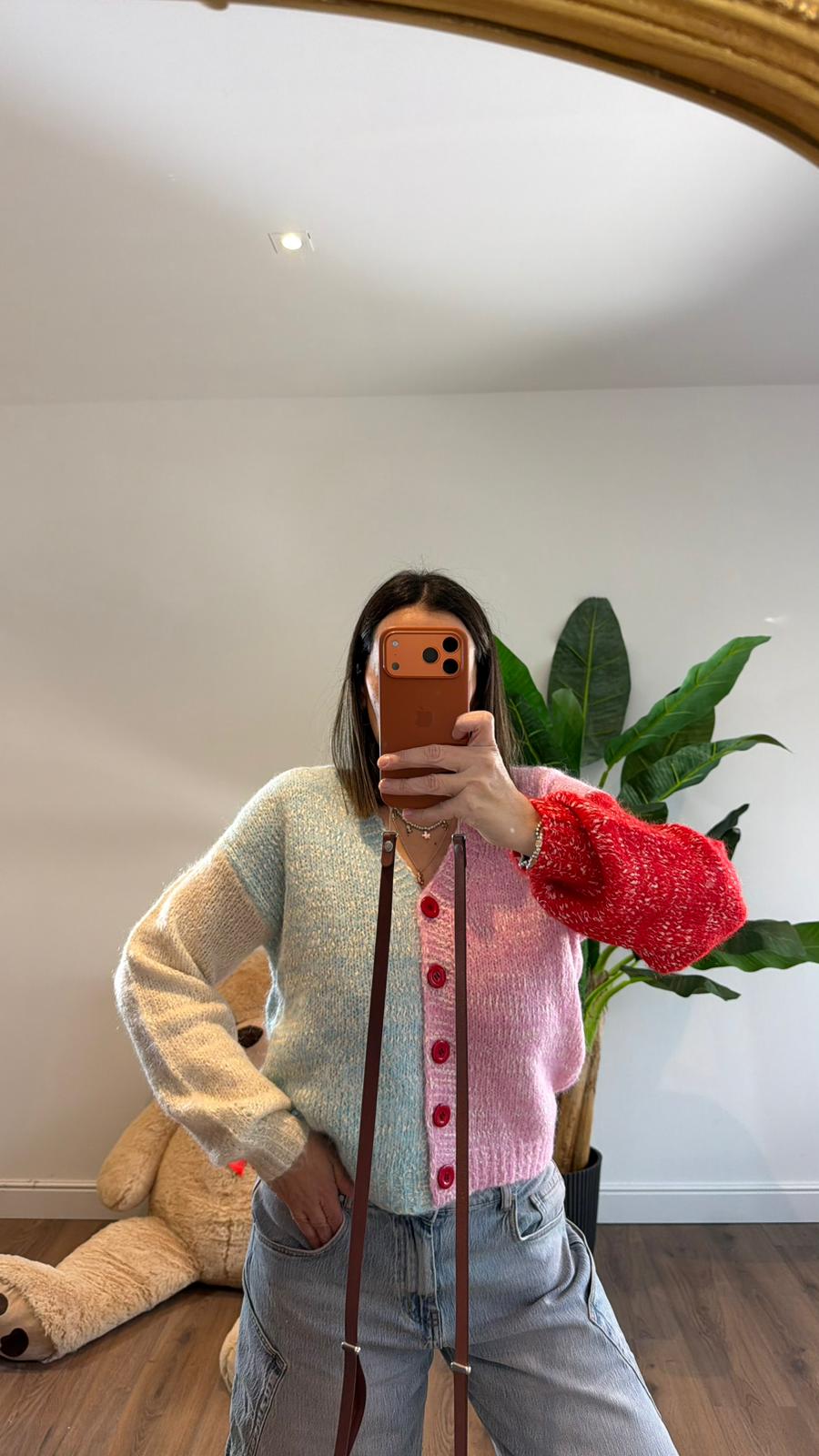 CARDIGAN COLORATO 10069 NEW