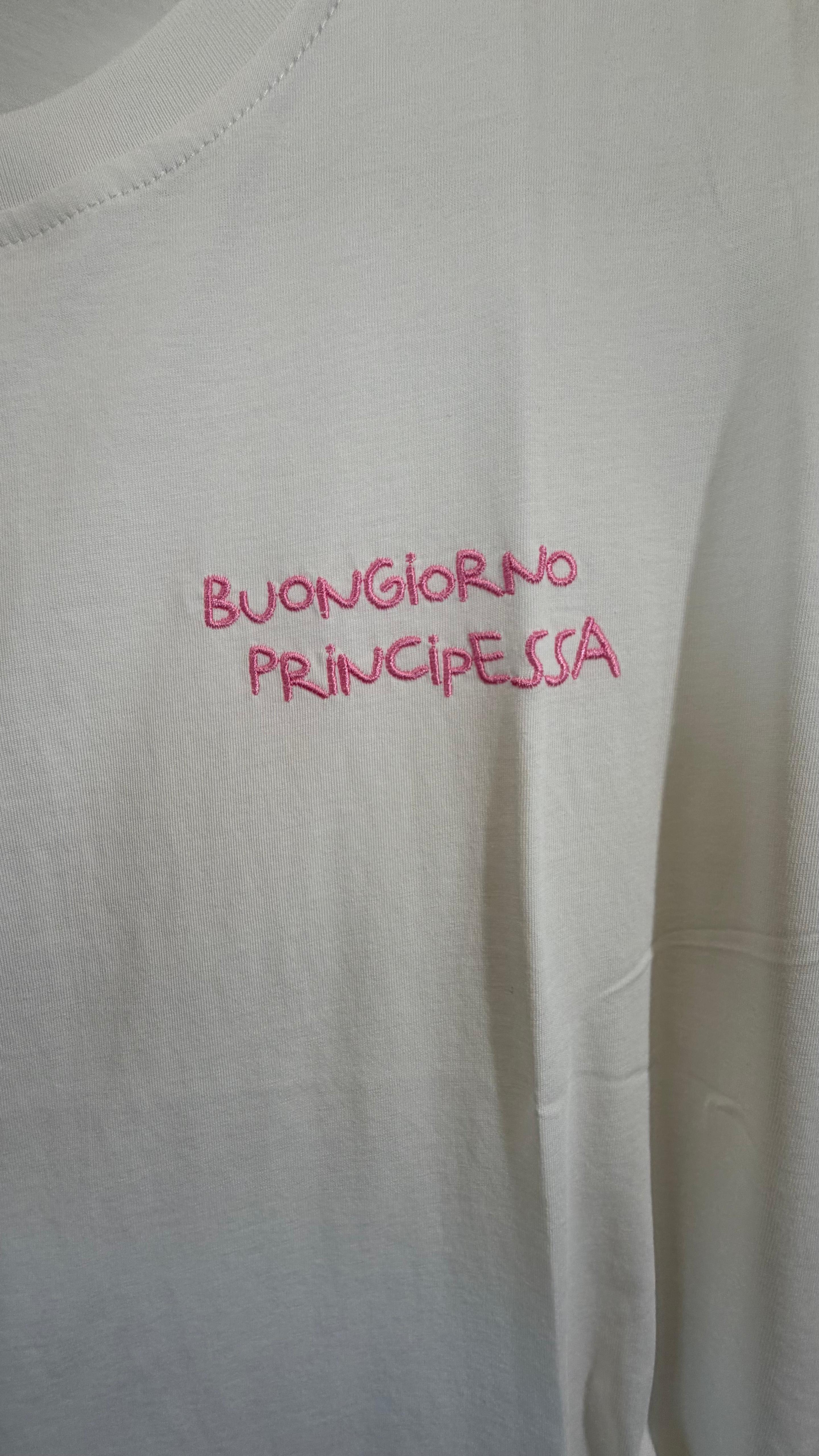 T-SHIRT "BUONGIORNO PRINCIPESSA" 2529 NEW
