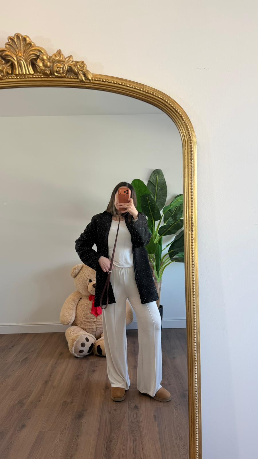 PANTALONE IN MAGLIA J1054 NEW