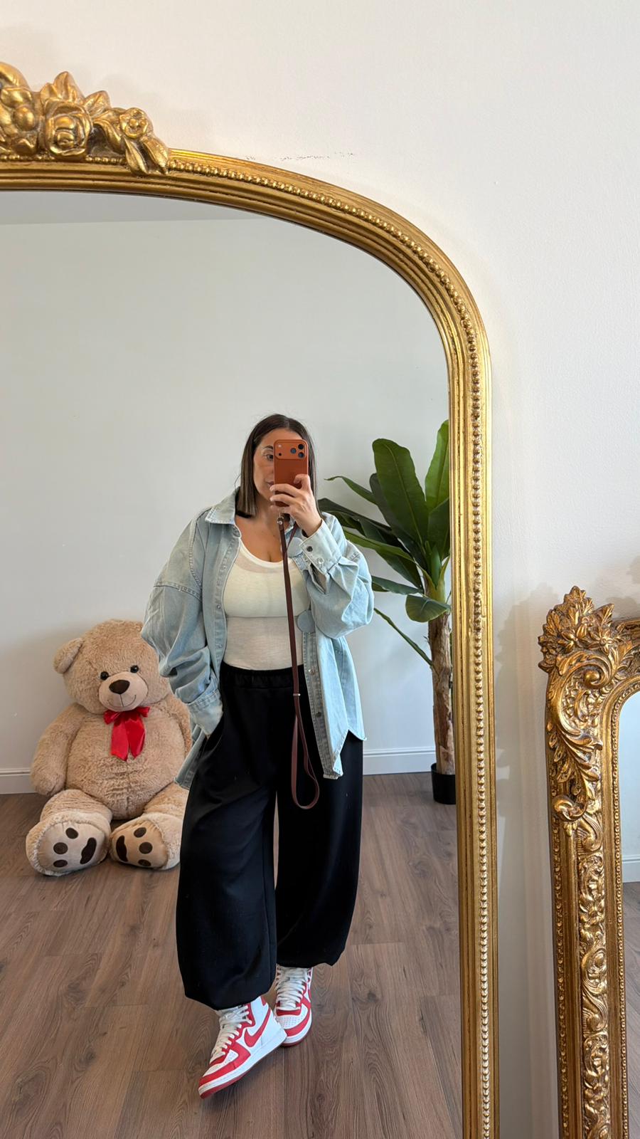 PANTALONE NERO CON POLSINO 8222 NEW