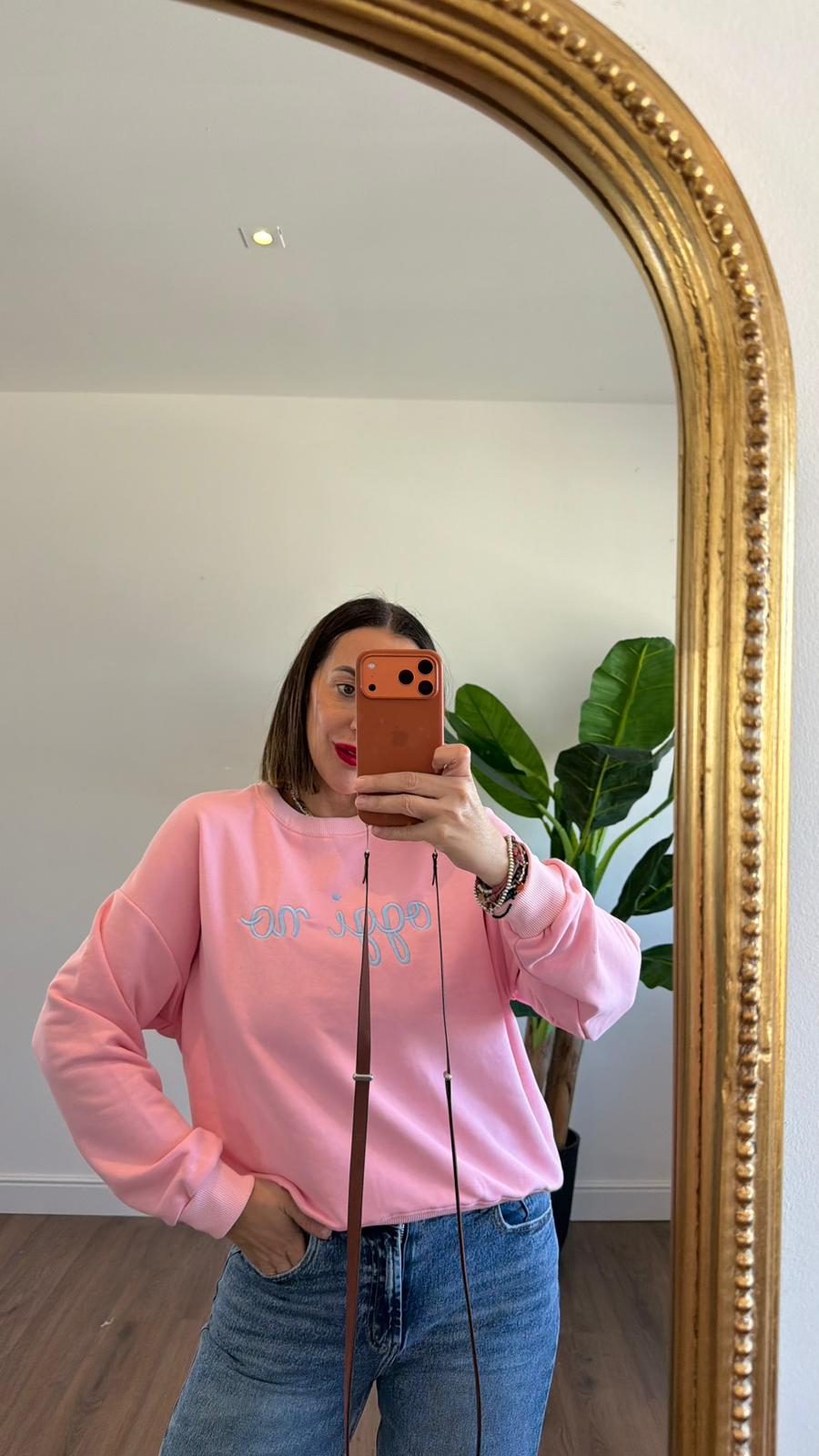 FELPA "OGGI NO" 0384 NEW