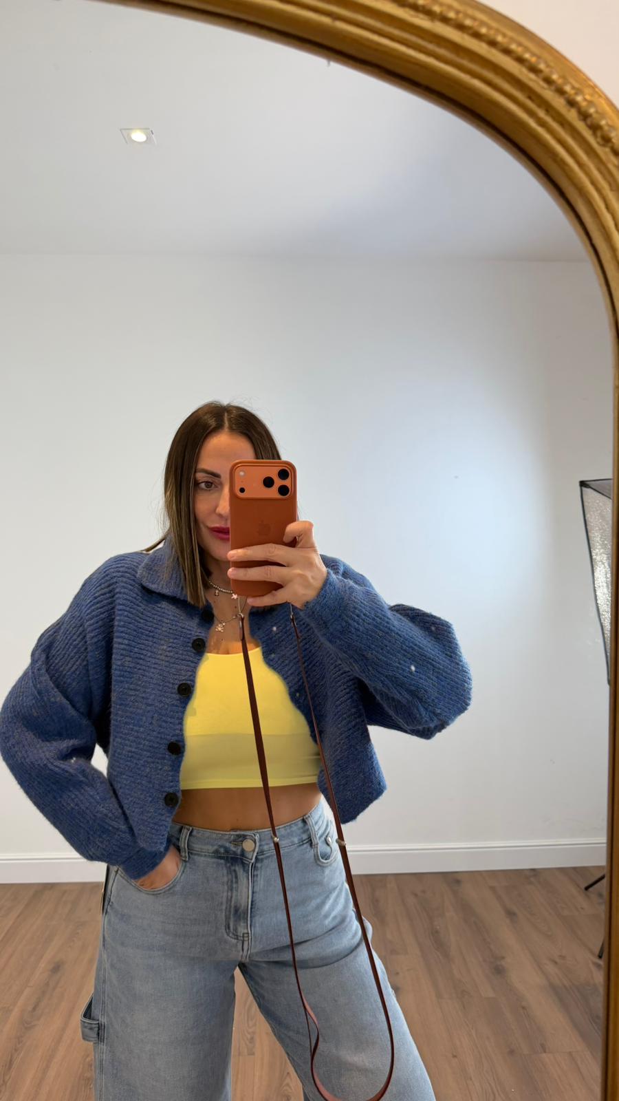 CARDIGAN MAGLIONE W45765 NEW