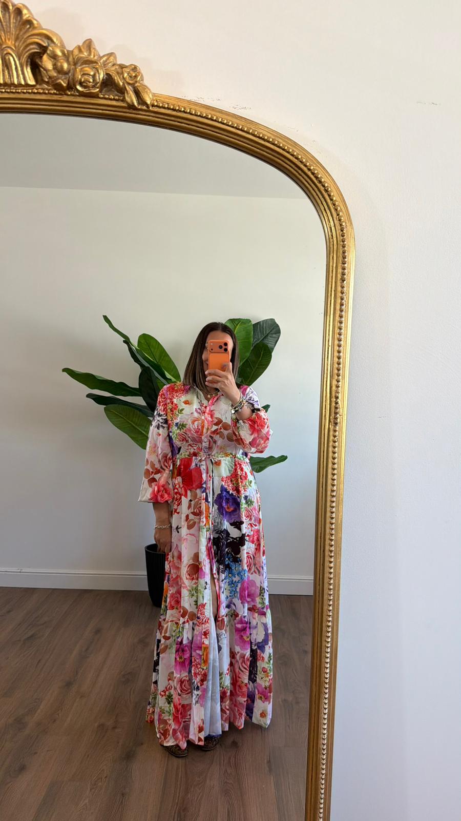 ABITO FLORES 12767 NEW