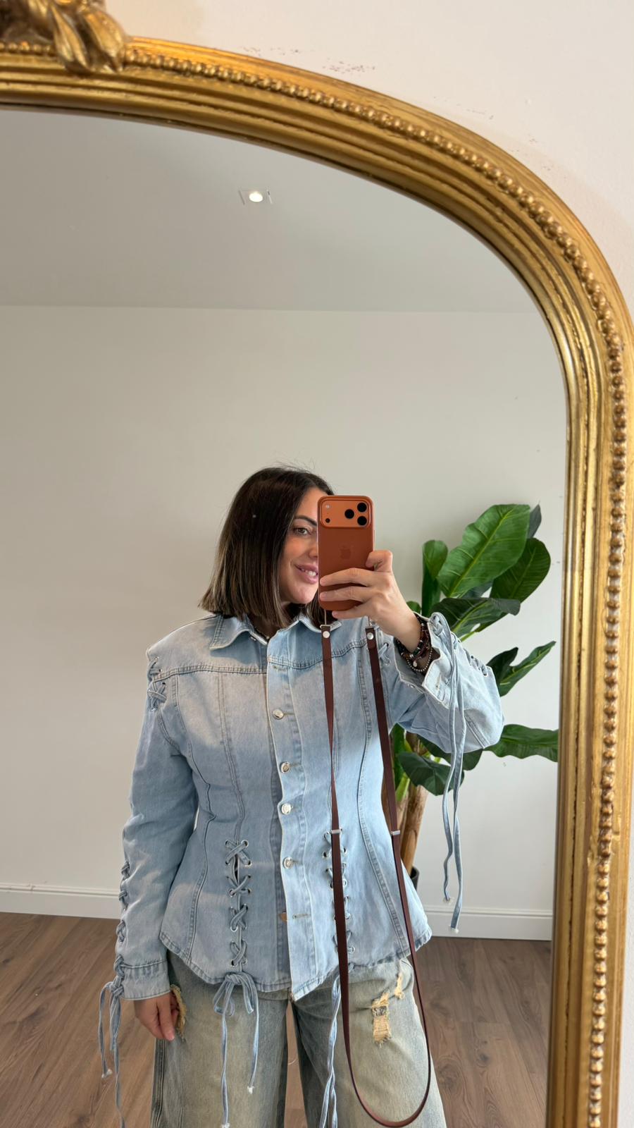 CAMICIA DENIM Z2576 NEW