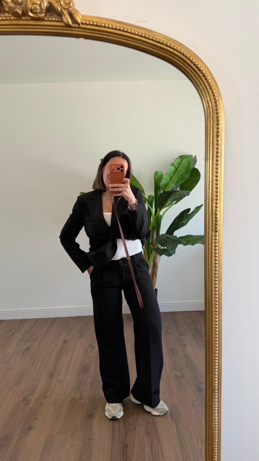 PANTALONE A PALAZZO 3715 NEW