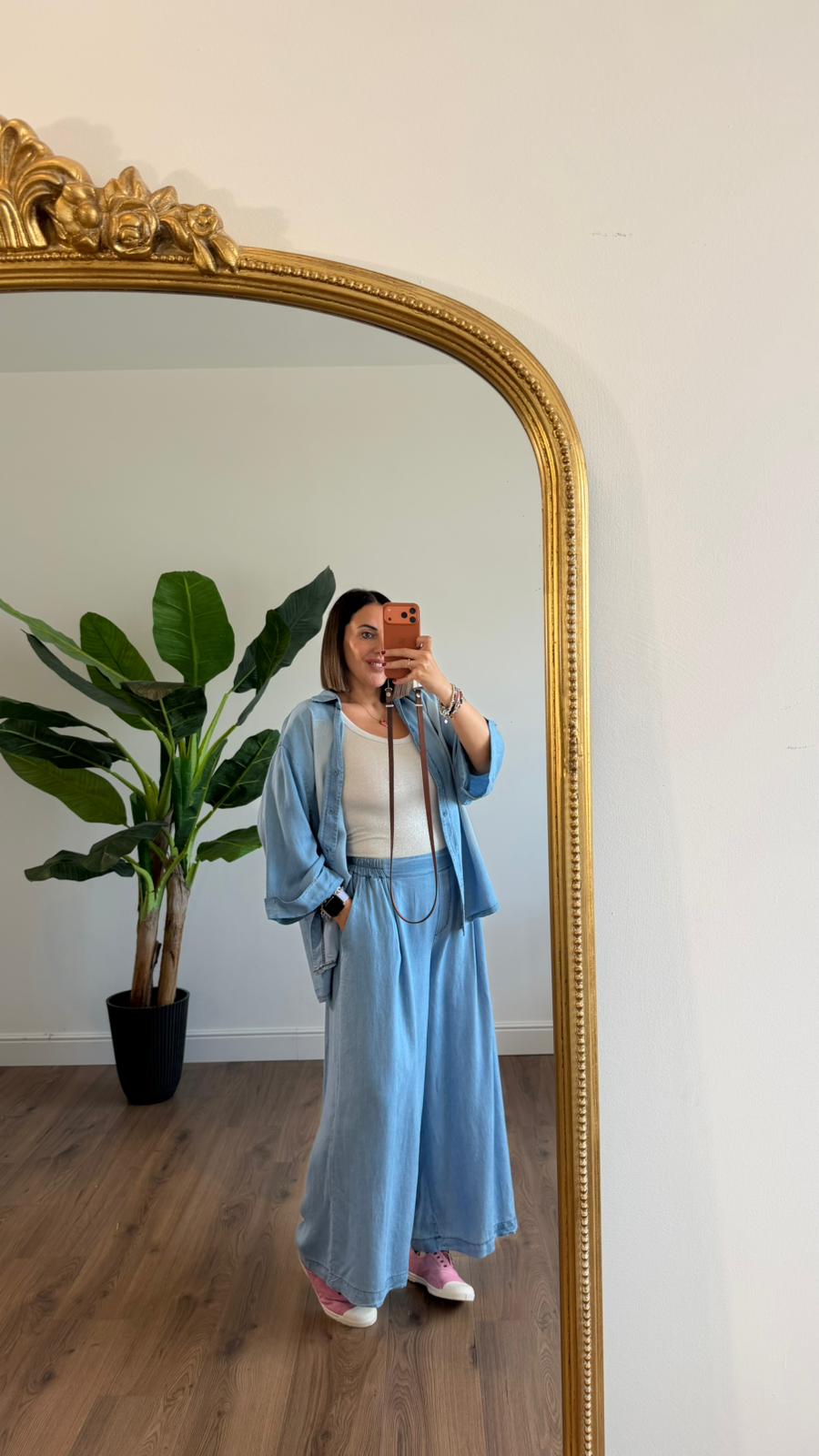PANTALONE CHAMBRAY 00211 SUSY STAR NEW