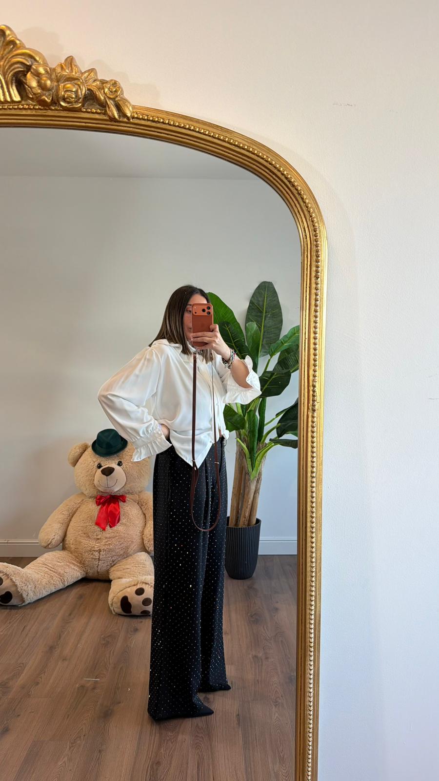 PANTALONE STRASS 12377 NEW