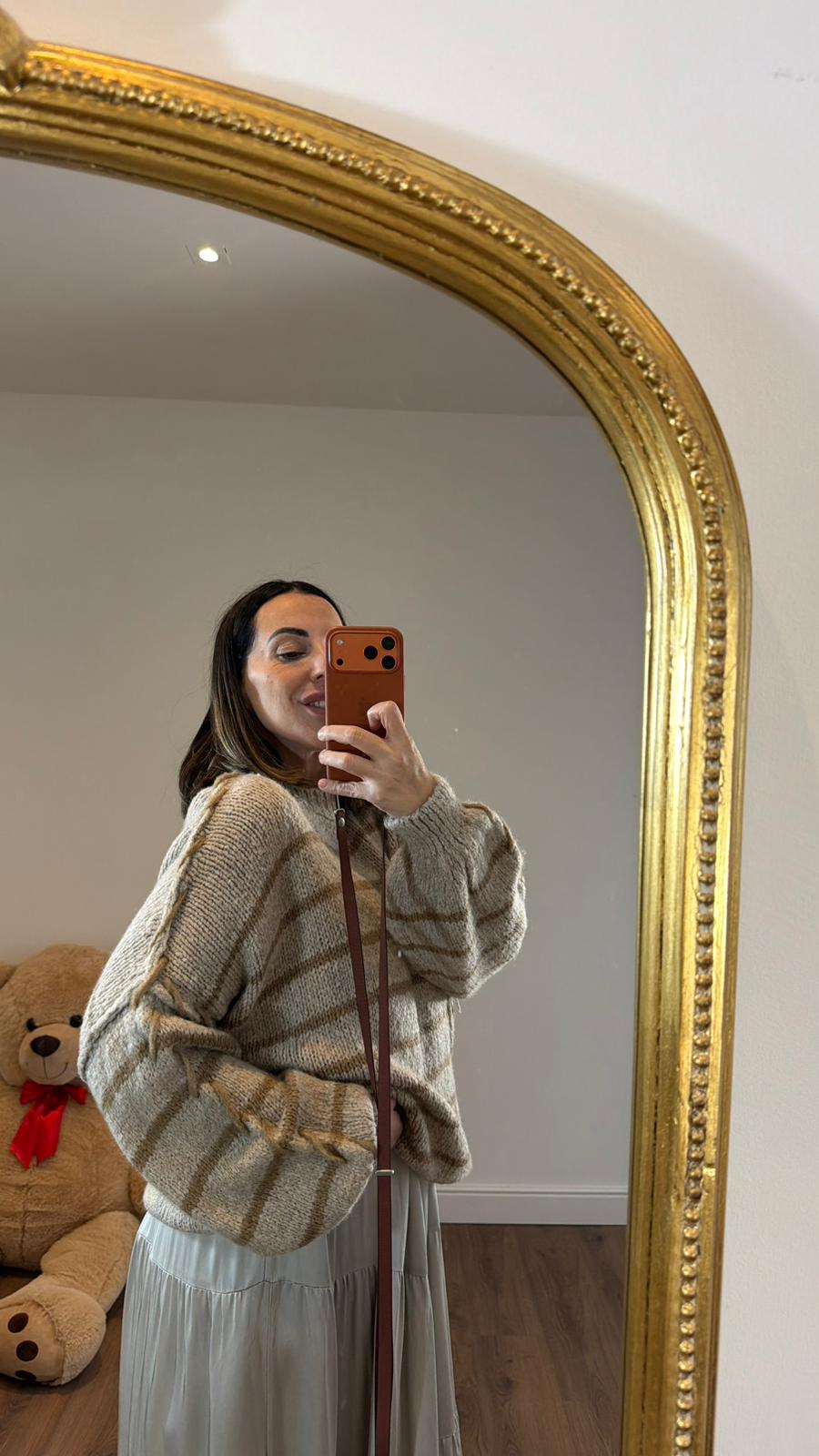 MAXI MAGLIONE POLLY B27008 NEW