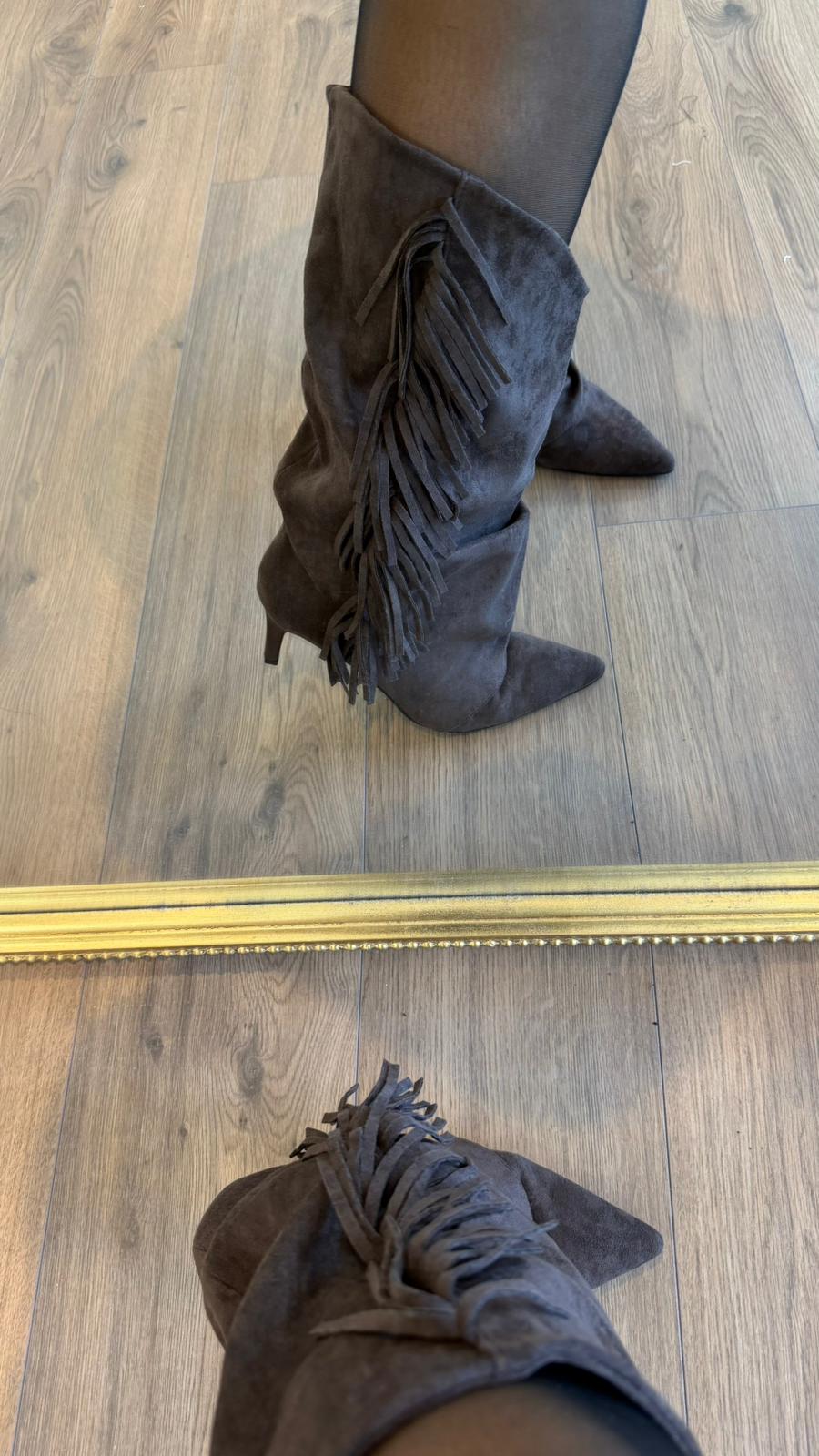 STIVALE CON LE FRANGE K53 NEW