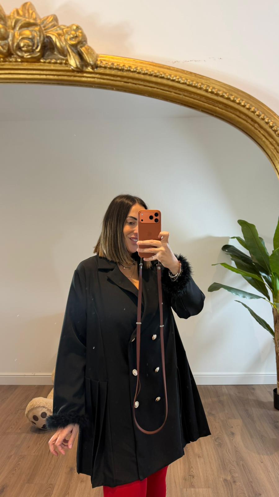 ABITO CON PIUME 15887 NEW