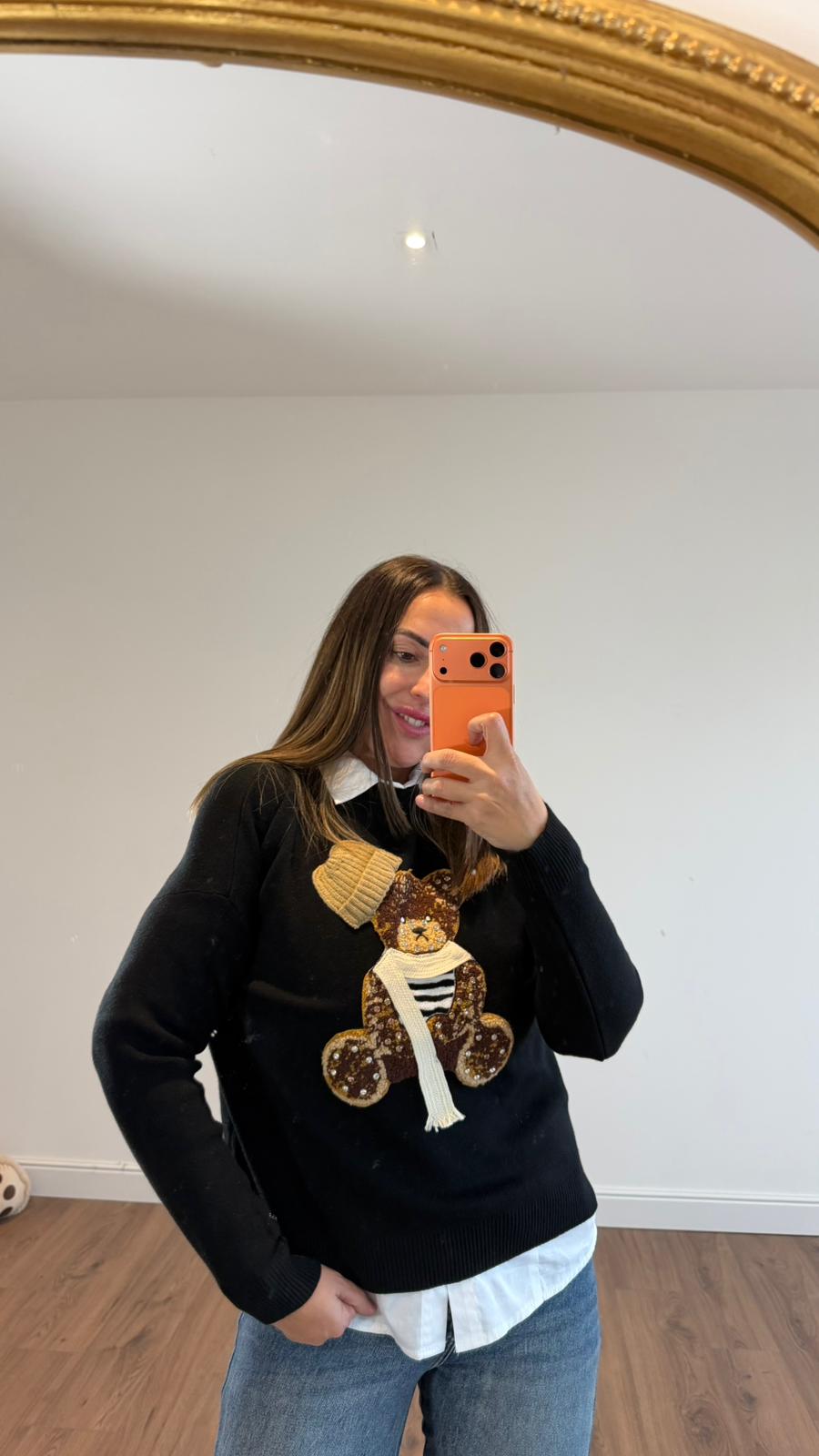 MAGLIONE ORSETTO A25107 NEW